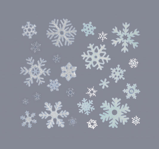 Premier Snowflakes Window Sticker