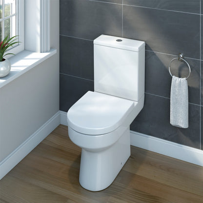 SP Pure One Box Toilet, Seat and Cistern W: 365mm H: 740mm D: 670mm