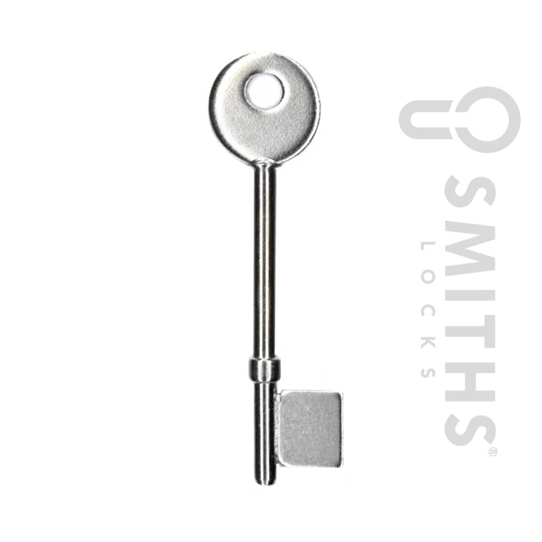 Smiths Locks Securefast - Llave de embutir de 5 palancas en blanco