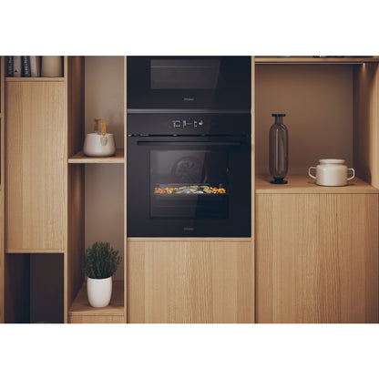 Haier Pyrolytic Oven Black Glass