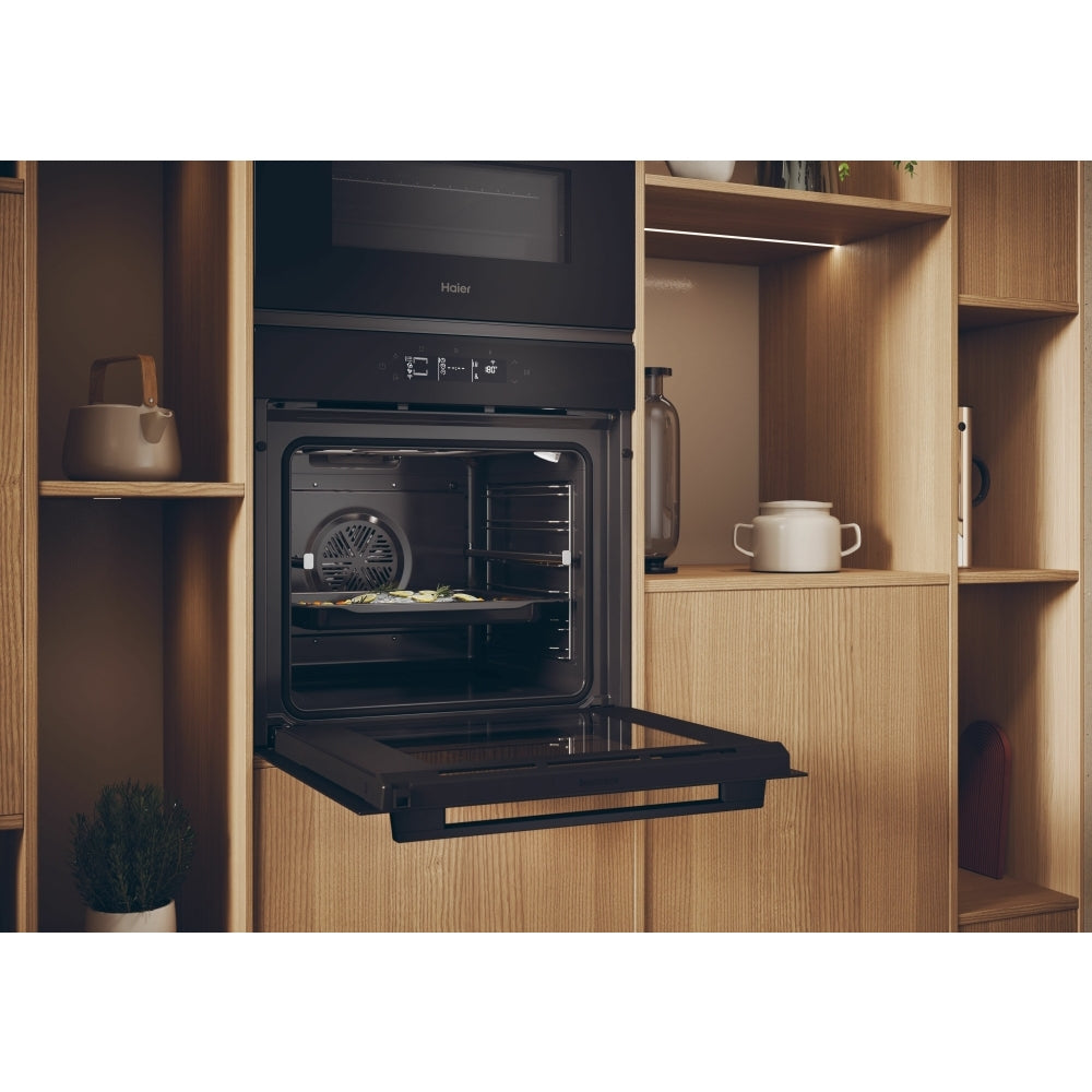 Haier Pyrolytic Oven Black Glass