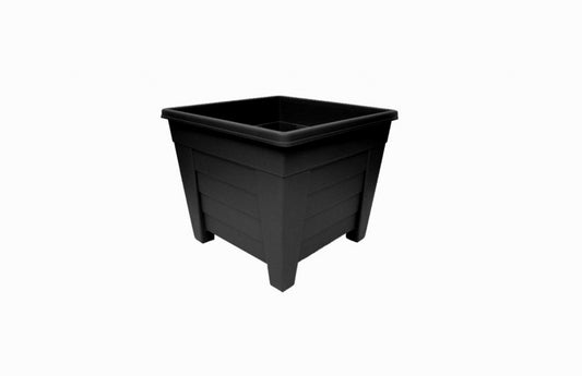 Jardinière carrée Grosvenor 27 cm ébène