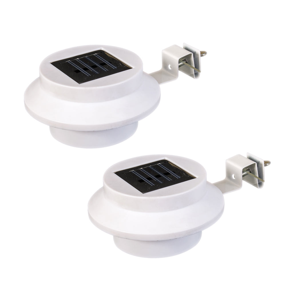 GardenKraft Solar LED Gutter Lights