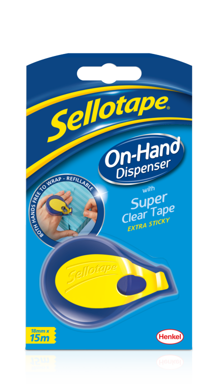 Sellotape On Hand Dispenser