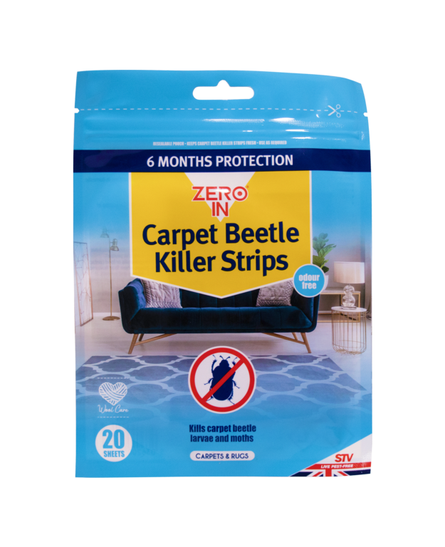 Zero In Carpet Beetle Killer Strips