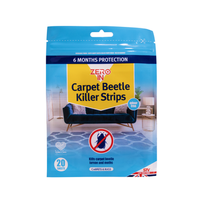 Zero In Carpet Beetle Killer Strips (20 Strips)