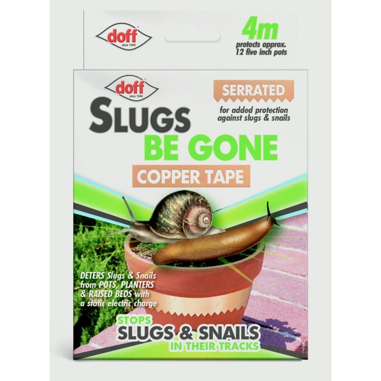 Doff Slug/Snail Adhesve Copper Tape 4m