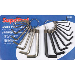 SupaTool Combination Hex Key Set