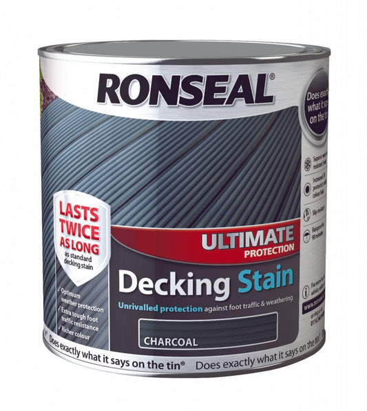 Ronseal Ultimate Protection Teinture pour terrasse 2,5 L Charbon