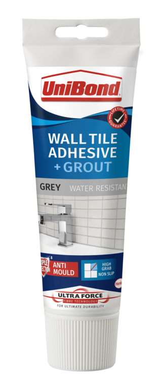 Adhesivo y lechada para azulejos de pared UniBond Ultraforce