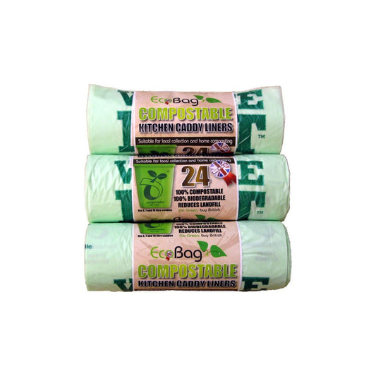 Ecobag 24 Compostable Caddy Liners