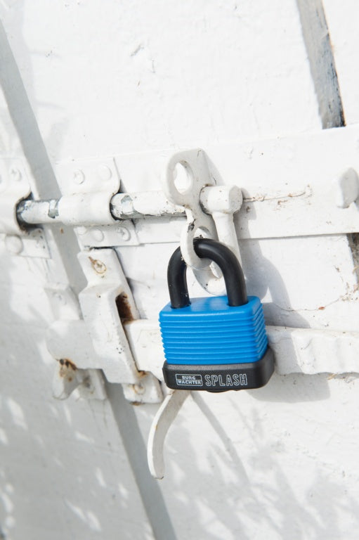 Burg-Wächter Aluminium Weatherproof Padlock with Thermoplastic Cover