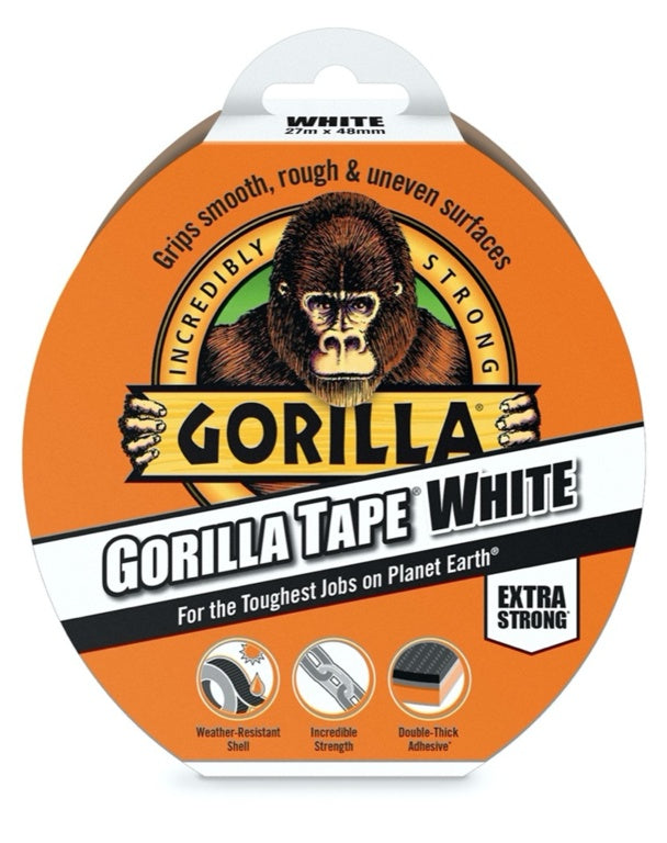 Gorilla Tape White 27m White