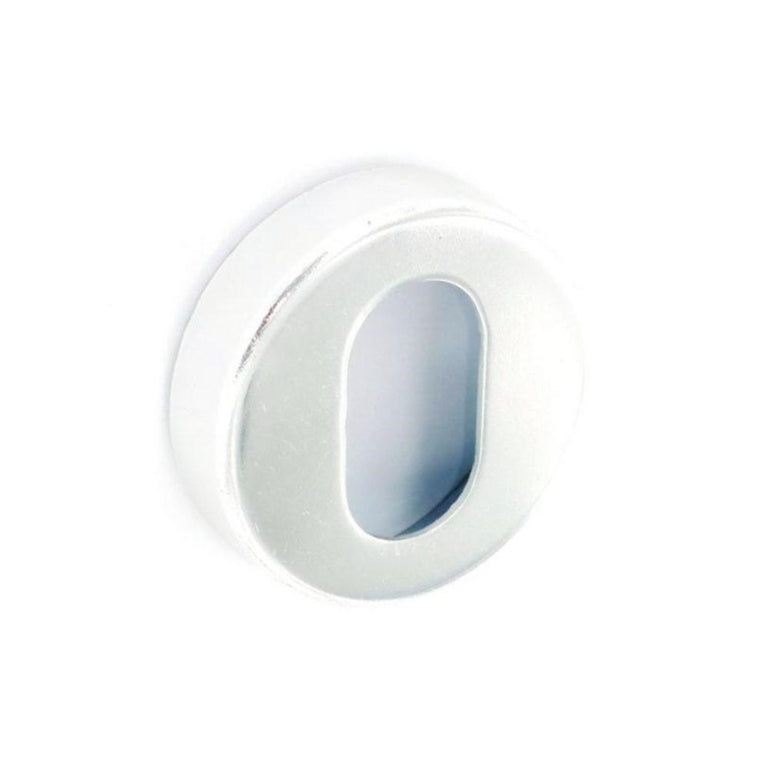 Securit Escutcheon Oval Lock Aluminium