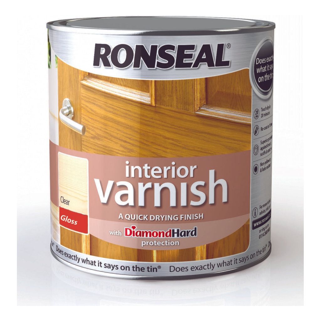 Ronseal Interior Varnish Gloss 2.5L