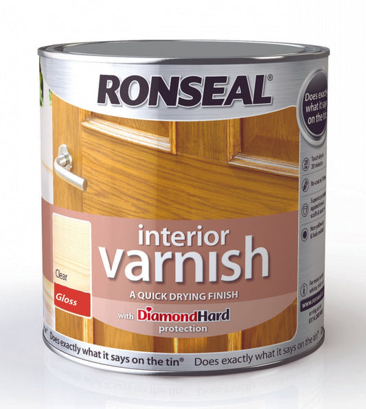 Vernis Intérieur Brillant Ronseal 2,5L