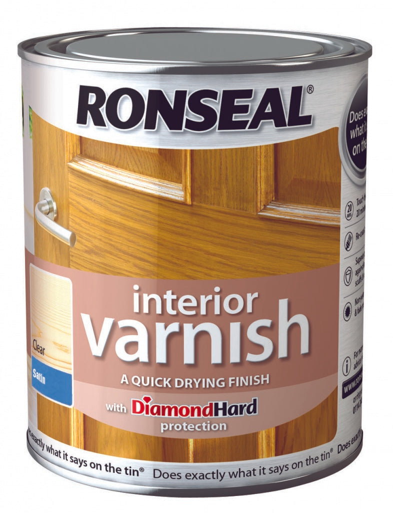 Ronseal Interior Varnish Satin 250ml