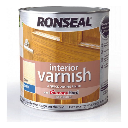 Ronseal Interior Varnish Satin 2.5L