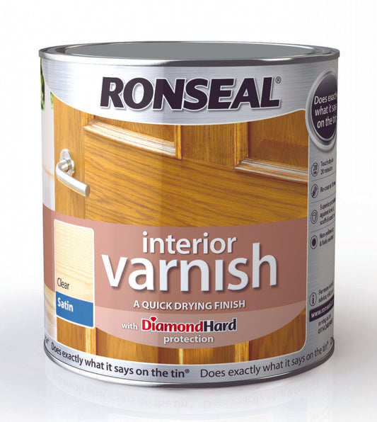 Barniz Interior Ronseal Satinado 2.5L