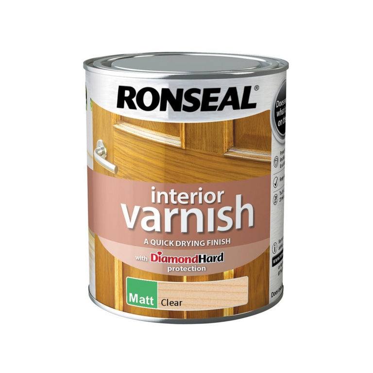 Ronseal Interior Varnish Matt 750ml