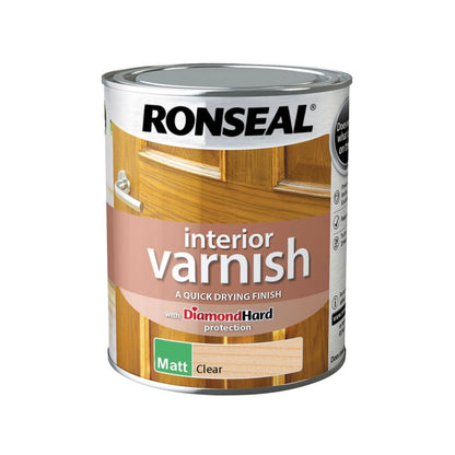 Ronseal Interior Varnish Matt 750ml