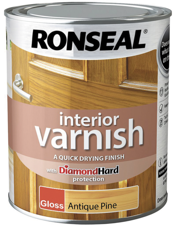 Ronseal Interior Varnish Gloss 750ml