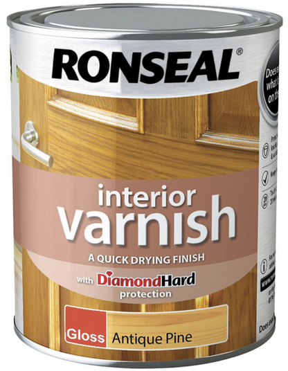 Ronseal Interior Varnish Gloss 750ml