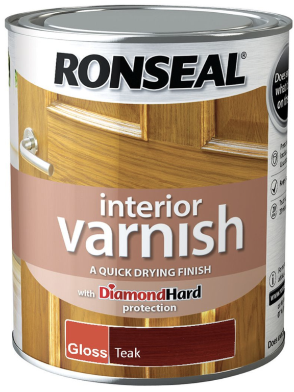 Ronseal Interior Varnish Gloss 750ml