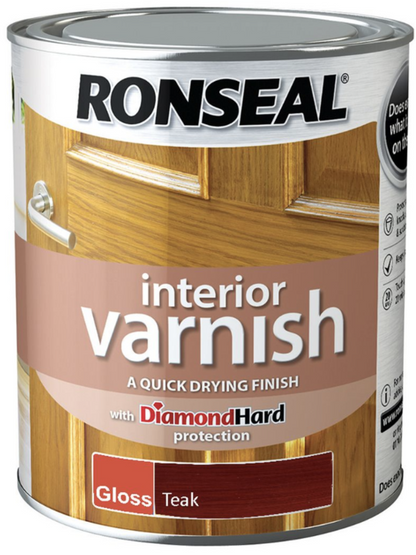 Ronseal Interior Varnish Gloss 750ml