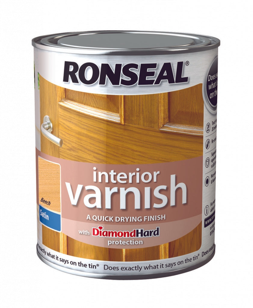 Ronseal Interior Varnish Satin 250ml