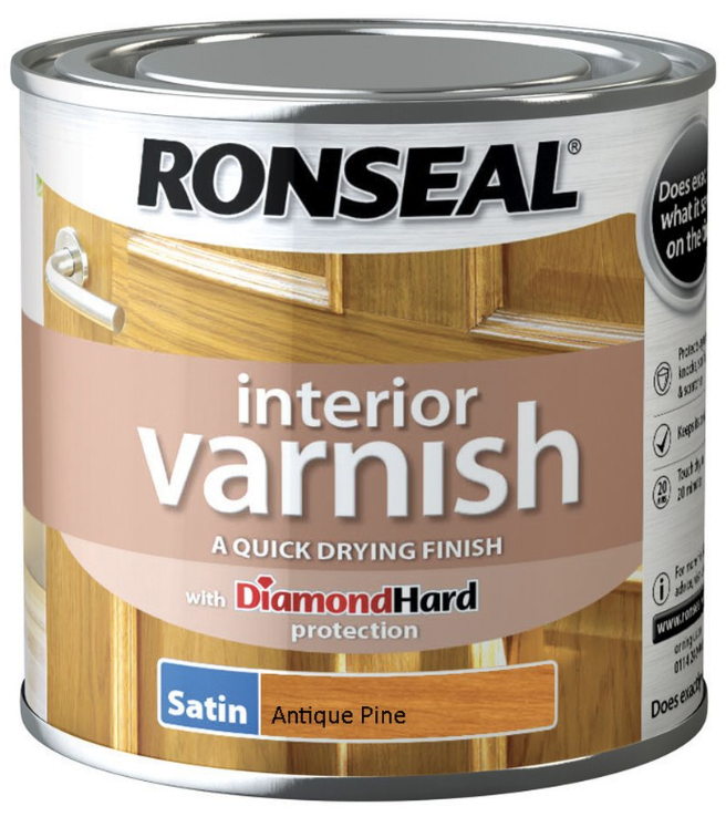 Ronseal Interior Varnish Satin 250ml