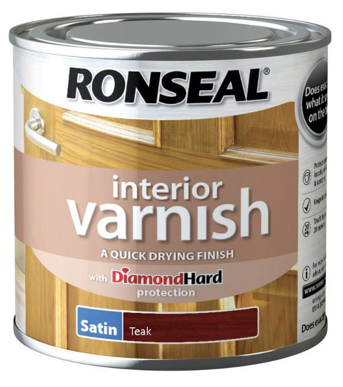Ronseal Interior Varnish Satin 250ml