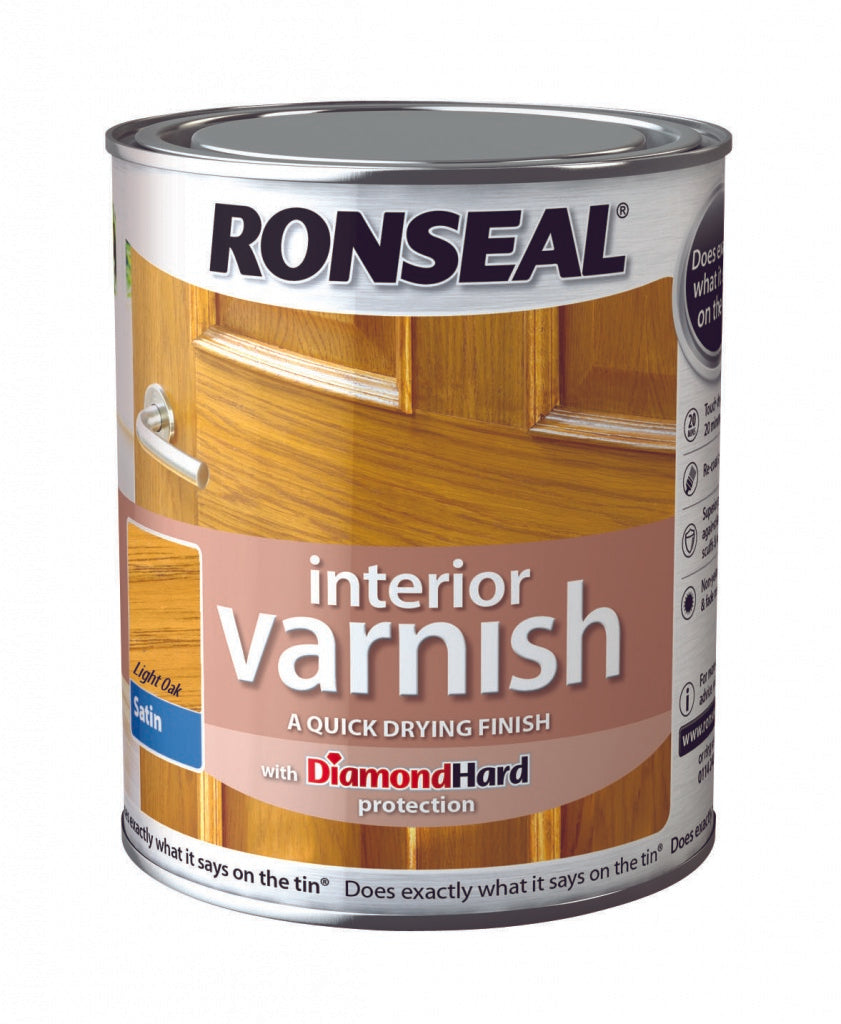 Ronseal Interior Varnish Satin 250ml