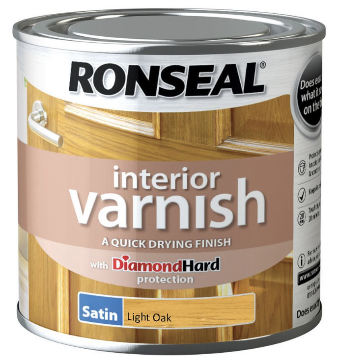 Ronseal Interior Varnish Satin 250ml