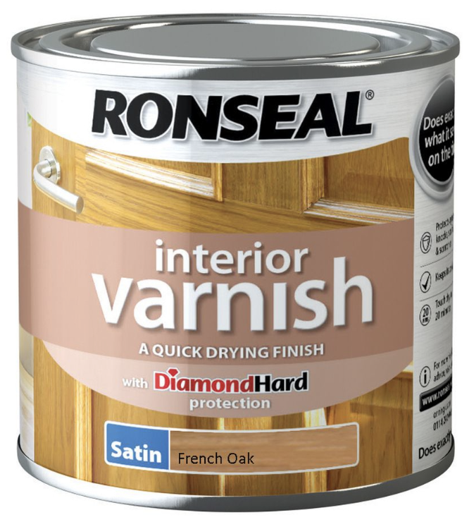 Ronseal Interior Varnish Satin 250ml