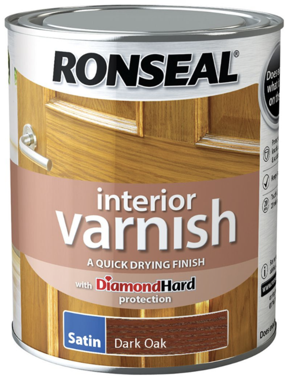 Ronseal Interior Varnish Satin 750ml