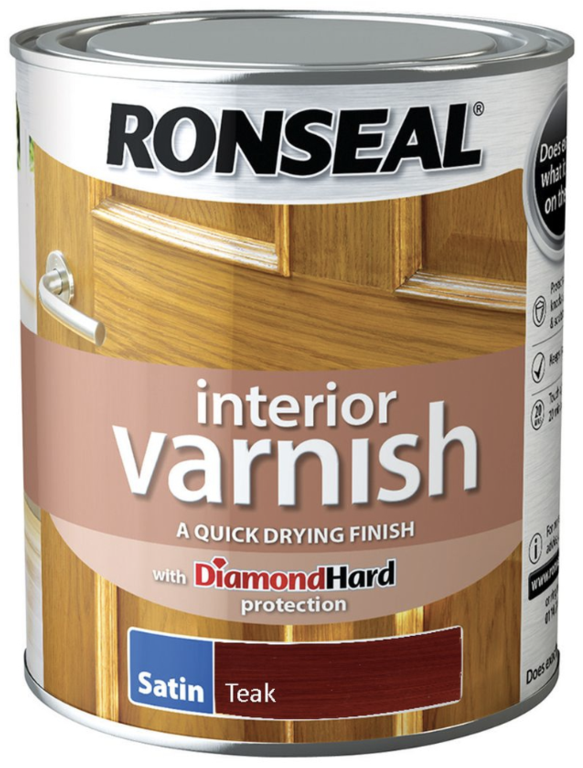 Ronseal Interior Varnish Satin 750ml