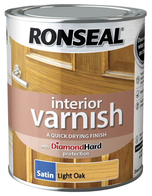 Ronseal Interior Varnish Satin 750ml