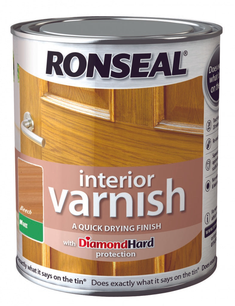 Ronseal Interior Varnish Matt 250ml