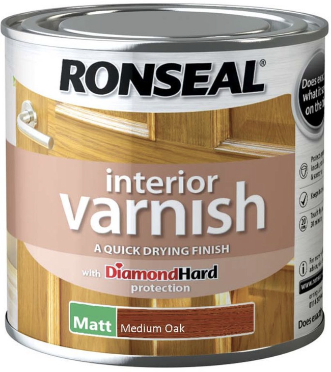 Ronseal Interior Varnish Matt 250ml