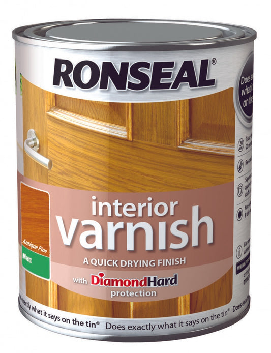 Ronseal Interior Varnish Matt 250ml