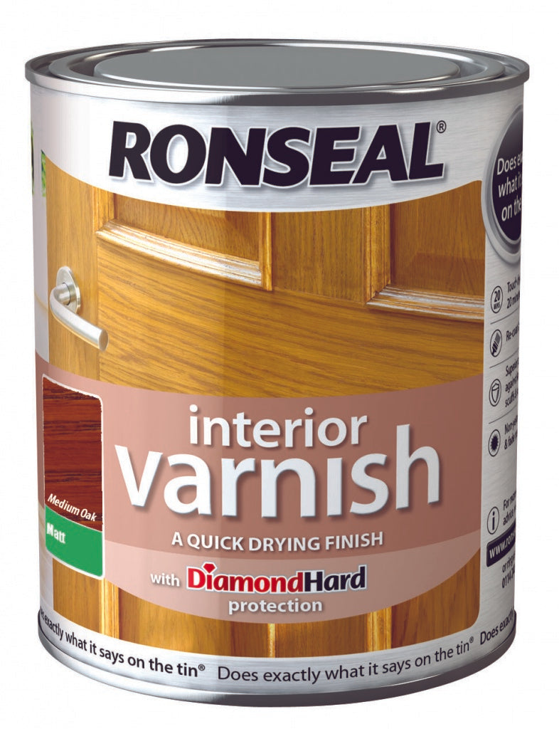 Ronseal Interior Varnish Matt 750ml