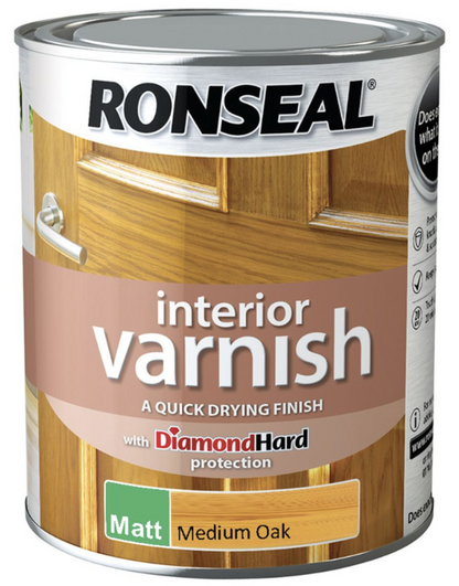Ronseal Interior Varnish Matt 750ml