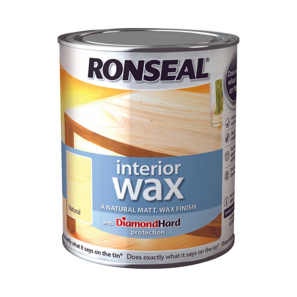 Ronseal Cire Intérieur Mat 750ml