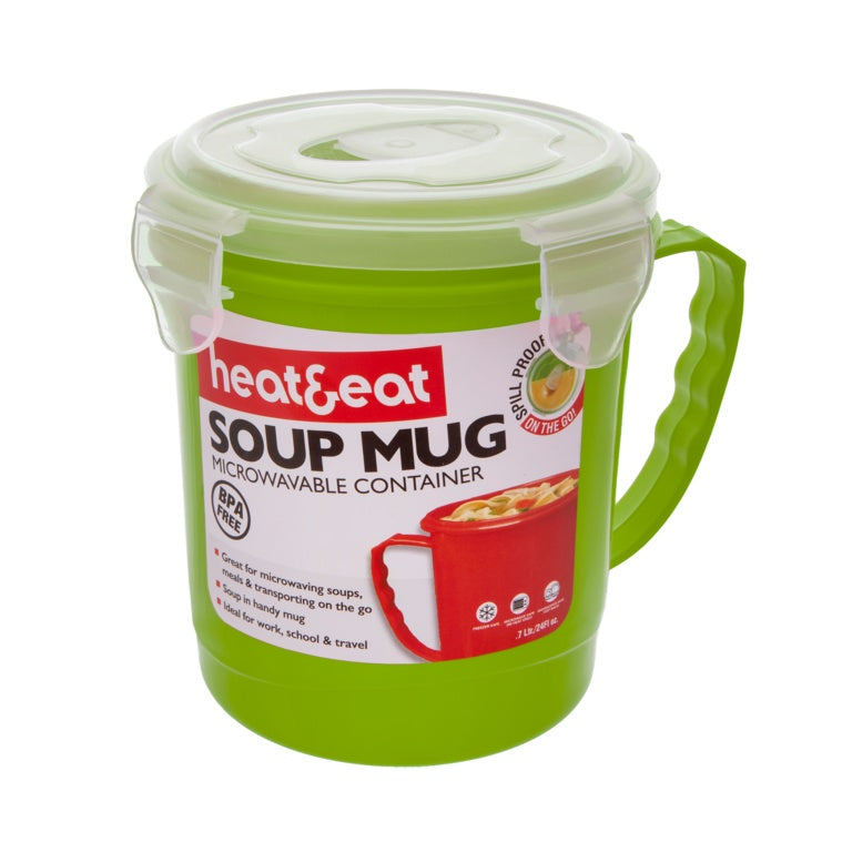 Pendeford Heat & Eat Soup Mug Assorted Colours