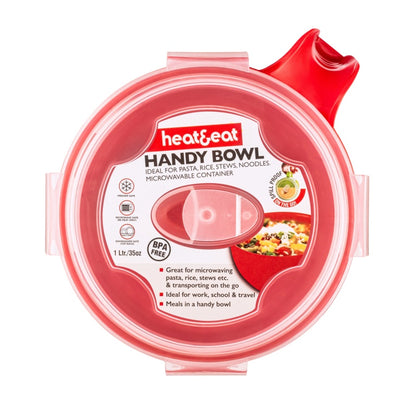 Pendeford Heat & Eat Handy Bowl Assorted Colours