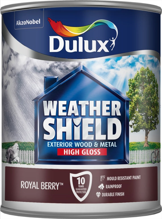 Dulux Weathershield Exterior Gloss 750ml