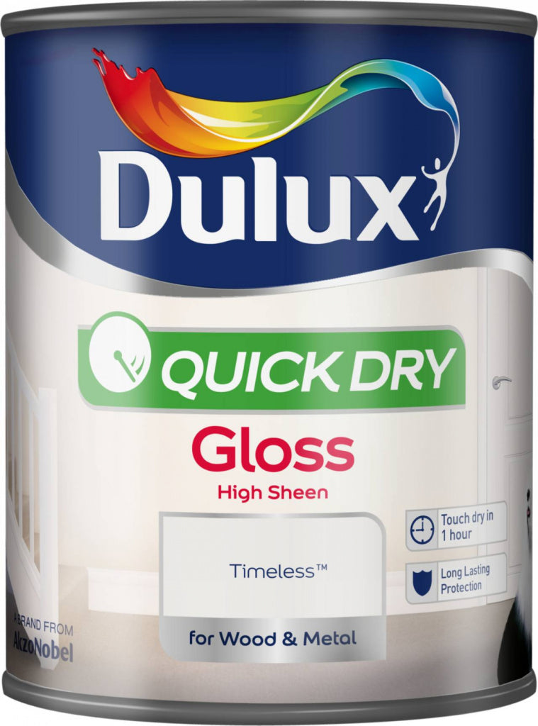 Dulux Brillant à Séchage Rapide 750 ml Intemporel