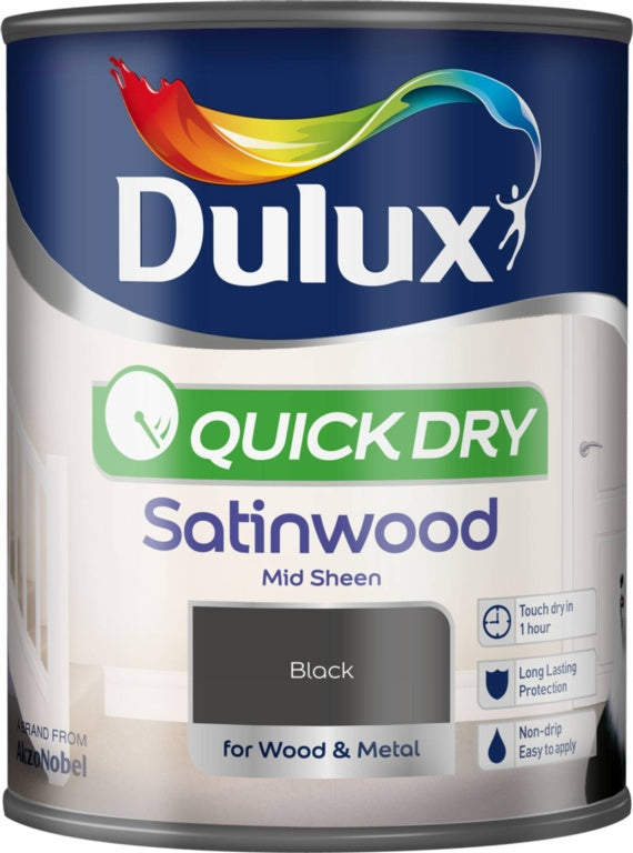 Dulux Quick Dry Satinwood 750ml