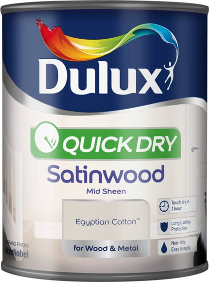 Dulux Algodón Egipcio Secado Rápido Satinwood 750ml